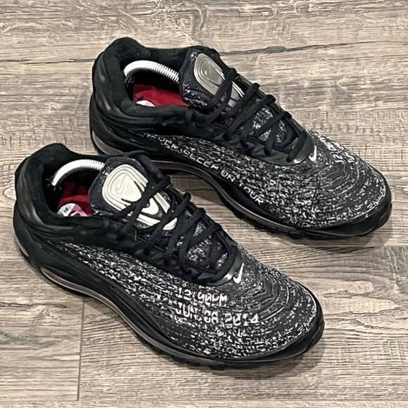 NIKE SKEPTA X AIR MAX DELUXE 'NEVER SLEEP ON TOUR' AQ9945-001 Size 10 - Picture 2 of 16